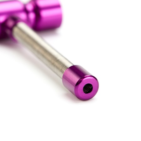 The smoking "spring" tube, with a brass framing, 3.5 x 7.5 cm-2