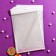 BOPP package with an adhesive valve, transparent 20 x 25/4 cm, euroglos, 30 μm