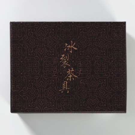 A set for the tea ceremony ceramic "lunar stone", 7 objects: kettle 150 ml, 6 PIAL 50 ml, green color-9