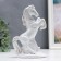 Souvenir Ceramics "Snowthrough Horse on Hids" with gold 16.5 cm