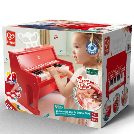 Musical toy "Piano", red-2