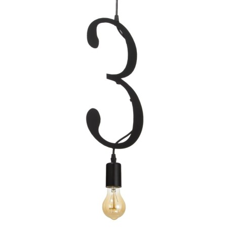 Bayerlux lamp "Figure 3" E27 40W black 35x19 cm-4