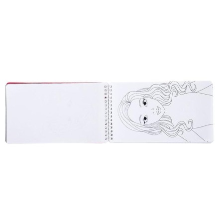 Book with stickers and stencils "Makeupian Album"-4