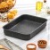 ONYX baking sheet, 27.5 × 36 × 6.2 cm, anti -stick coating, color gray color