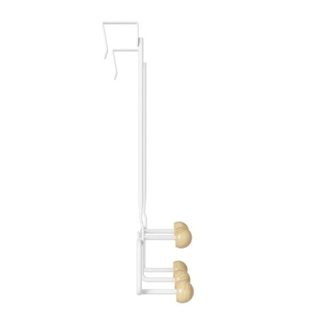 Broat for clothing hanging Estique, 390 × 100 × 300 mm, white / natural tree color-7