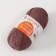 Yarn "linen" 55% linen, 45% cotton 330m/100g (377-coffee)