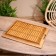 Bamboo tray 40x30x5 cm