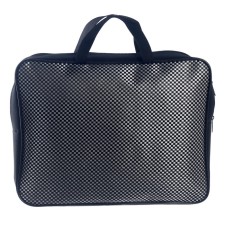 Folder with A4 handles, 360 x 270 x 80 mm, textile, handle 