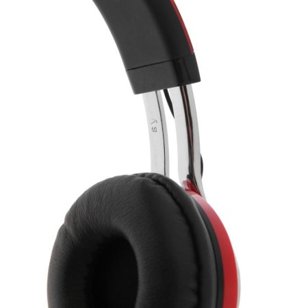 Luazon RX-1 headphones, wireless, invoices, BT 4.2, 250 mAh, LED, FM, Microsd, Reds-6
