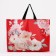 Household bag without fastening, red color