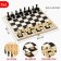 Board game 3 in 1 "Classic": backgammon, chess, checkers, board 40 x 40 cm