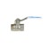 Balloon Aquasfera Standard 1101-02, 3/4 ", PN 30, internal thread, lever, nickel