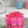 Soap roses, fuchsia, set 6 pcs.