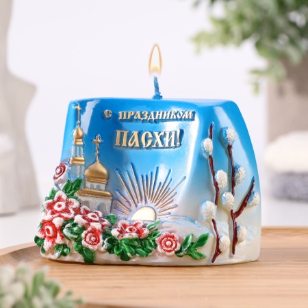 Figure candle "Happy Easter!", 10.5x8 cm, 180 g
