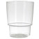 Hinged cup holder with two glasses