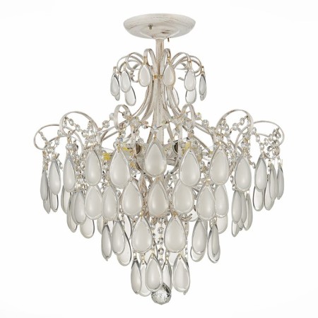 Ceiling EVOLUCE lamp. Sle160302-06. Magonza. 6x60 watts, E14, 50x50x75 cm, golden color-5