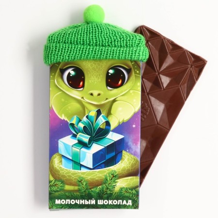 Milk chocolate "Snake" in a cap, 70 g.-1