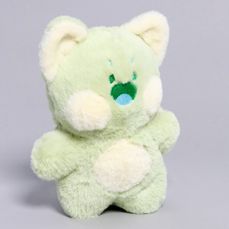 Soft toy "Super Cat", green color-4