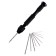 Manual drill "Mini" for thin work, mini drill set 10 pcs., Size 1 pc. - from 0.8 to 3 mm
