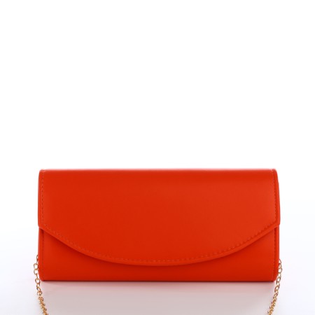 Female bag on a magnet, orange color