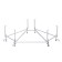 Installation set to the Symmetric bath Santek "San Paulo" 150x150 cm
