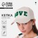 Women's cap Love, beige color, rr 56
