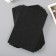 Foamiran glitter 2 mm, 20x30 cm, black