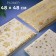 Set of flaps "New Year's gold", 3 pcs, 48 ​​× 48 cm, gold color