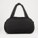 Sportivnaya bag with lightning with lining, external pocket, black color