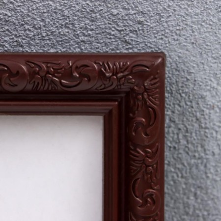 Photo frame plastic L-2 15x21 cm walnut (plastic screen)-1