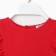 Kit for girls (blouse, shorts) minku red color, height 98