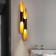 Sconces "bambo" 4he27 Black-gold 60x6x6cm