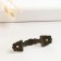 Handle for the casket Metal "Classic" Bronze 4.2x1.3 cm