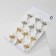 Brooch "hairdresser" mini, color mix (indivisible packing 12 pcs., Price per pcs.)