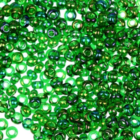Czech Republic "Gamma" Round 1 "10/0 5g (A059 Green Melange)