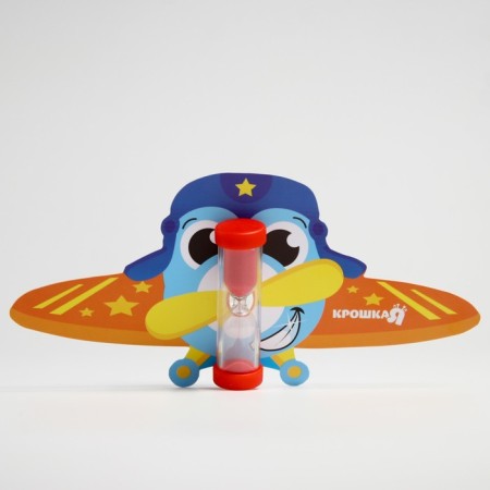 Baby cloth for teeth for teeth on a suction cup “Airpill”, 3 minutes, species mix-2