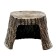 Decorative lid for the outlet "stump"
