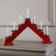 LED figure "Christmas hill" 39 × 29 × 4.5 cm, wood, 220 V, glow warm white