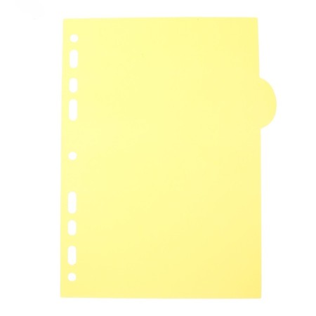 Separator of sheets A5 (210 x 165 mm) color, 5 sheets, "Devente. Pastel" polypropylene 140 μm, individual packaging-3
