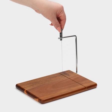 Magistro cheese cut, 24.5 × 16.5 cm, acacia-5