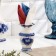 Napotnik "Vazochka", Malaya, Gzhel, Porcelain