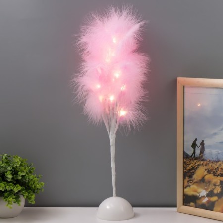 Nightlight "Tenderness" LED Pink 9x9x45cm Risalux-1