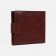 Male purse on a magnet, department for bills, for maps, brown color