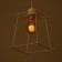 Bayerlux lamp "Angelo" 1x40W E27 white 18x18x70cm