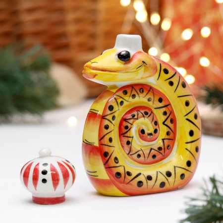 Porcelain Flame "Snake of Moscow Wall", 13 cm, 100 ml-4