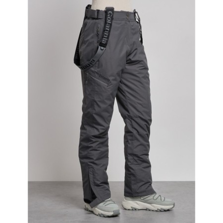 Semi -combinezone female ski insulated, size 44, gray color-6