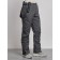 Semi -combinezone female ski insulated, size 44, gray color