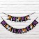 Garland on the tape "Happy Halloween", ghosts, 250 cm