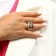 Ring Metal "Trend" movement, color silver, size 16