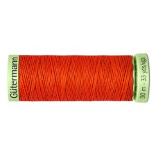 Нить Top Stitch для отстрочки, 30 м, 744506 (155 яркий апельсин)